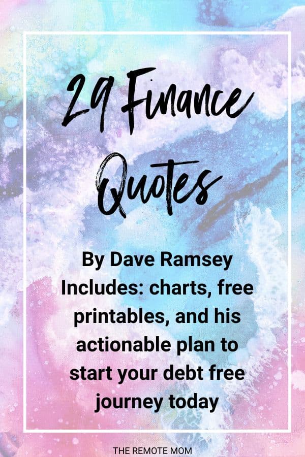 dave ramsey percentages