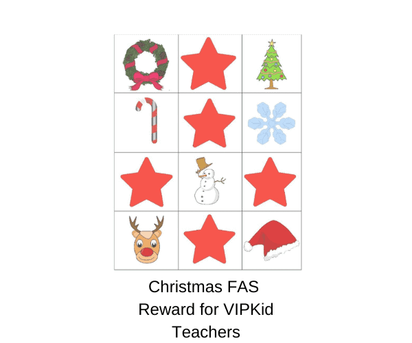 Christmas FAS (Find a Star) Reward