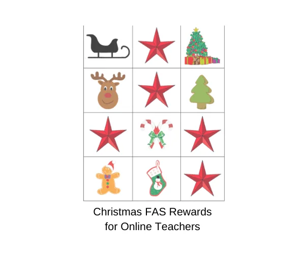 7 Christmas FAS VIPKID Rewards for ESL Teachers