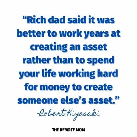 robert kiyosaki quotes about money