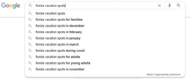 amateur blogging mistakes not doing keyword research