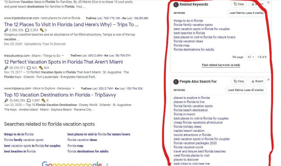 keyword research for beginning bloggers