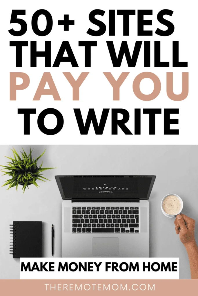 SITES THAT PAY YOU TO WRITE