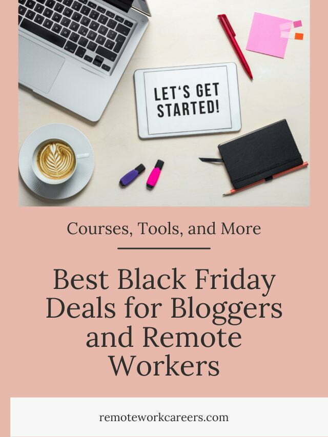 Black Friday Deals for Remote Workers
