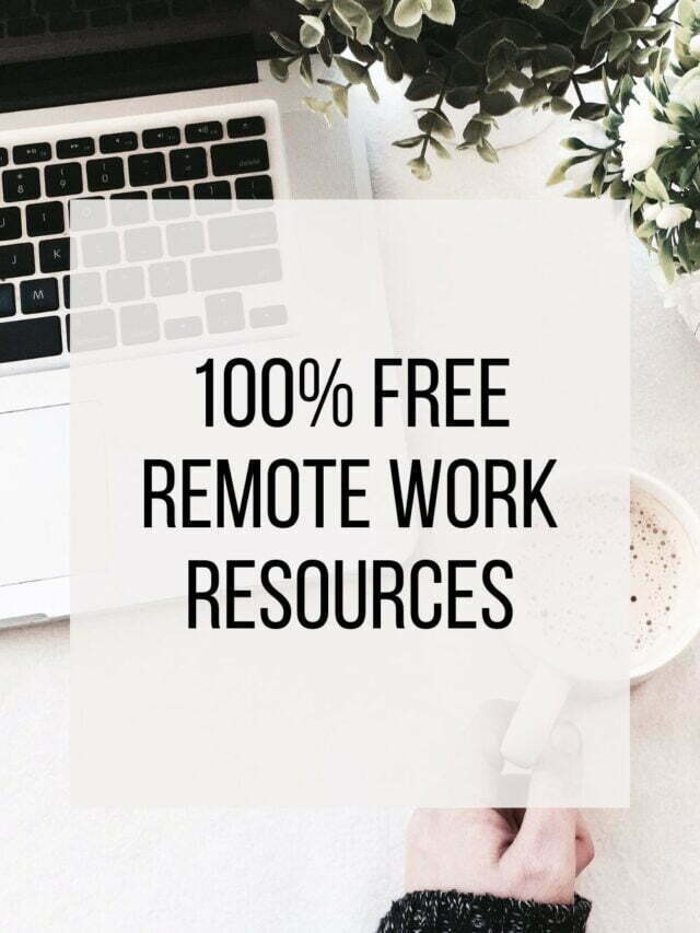 Remote Work from Home Jobs